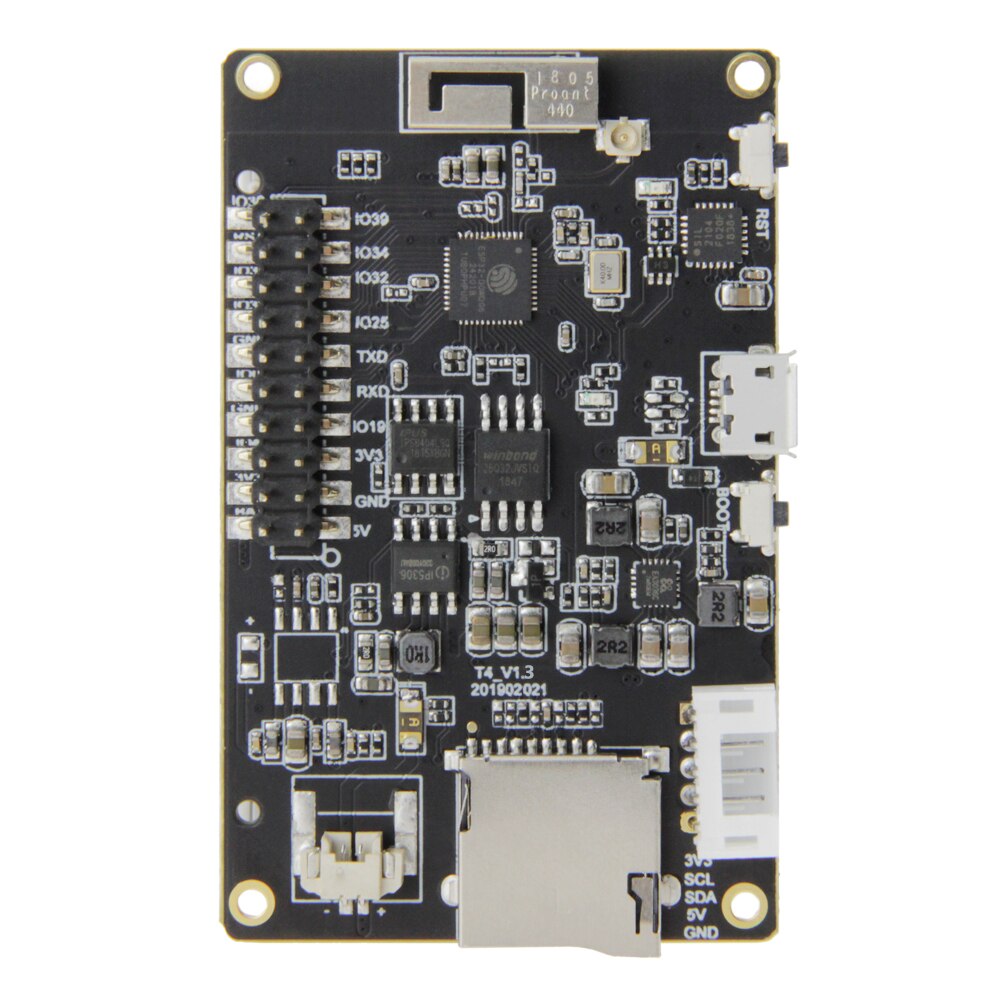 TTGO Backlight ajuste PSARM 8M IP5306 I2C Placa de desarrollo para Arduino