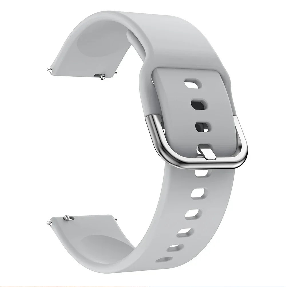 20mm Armband Armband Für Garmin venu sq /sq2/musik Band Smartwatch Silikon Armband Armband Für Xiaomi Haylou LS02 Armband: Blue pink