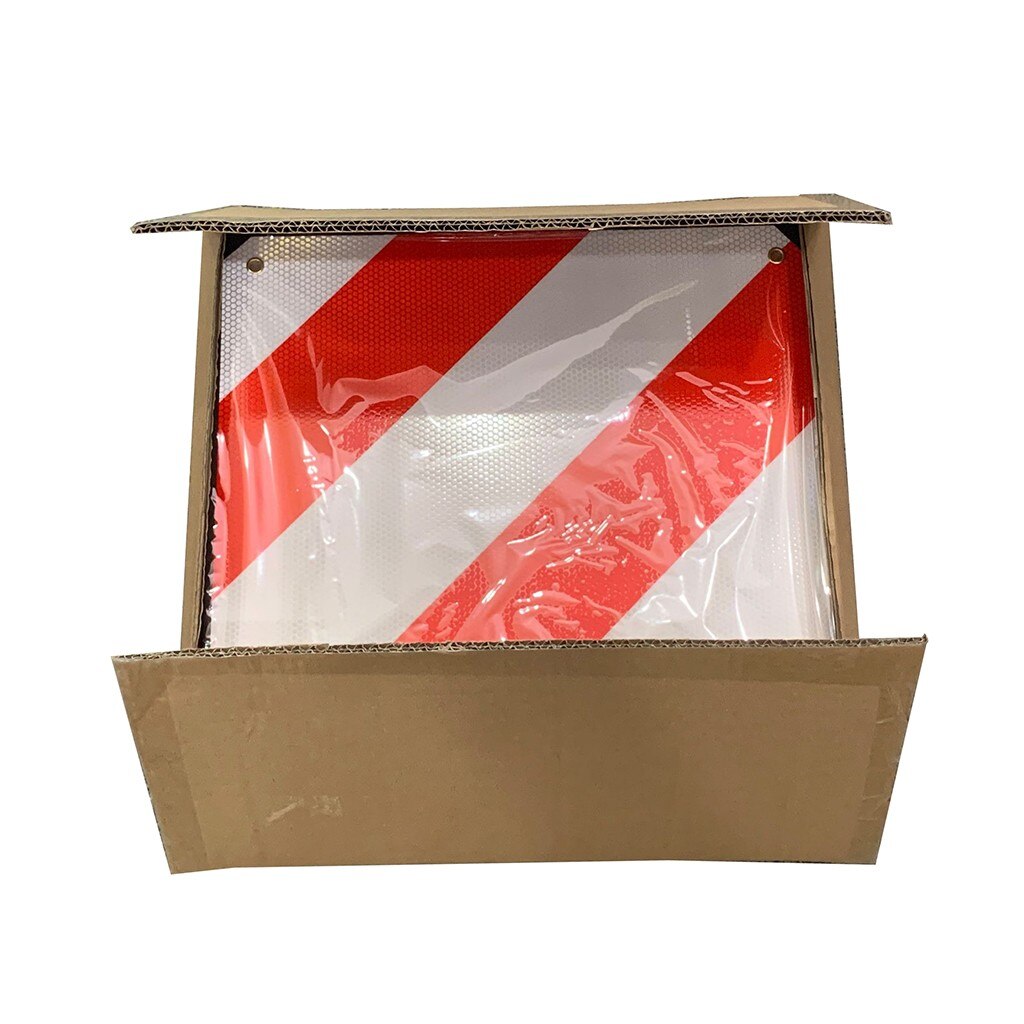 Reflective Sign Reflective Sign Red White for Rear Carrier and Bike Rack Corresponds road traffic regulations Reflective Sign