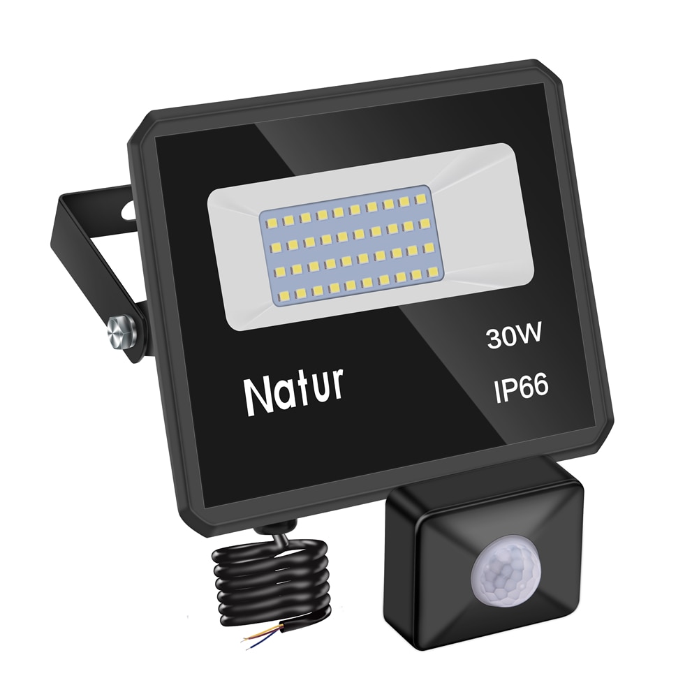LED PIR Motion Sensor Schijnwerper 20W30W50W100W Waterdichte IP66 220V Led-schijnwerper Tuin Veiligheid Spotlight Outdoor Wandlamp