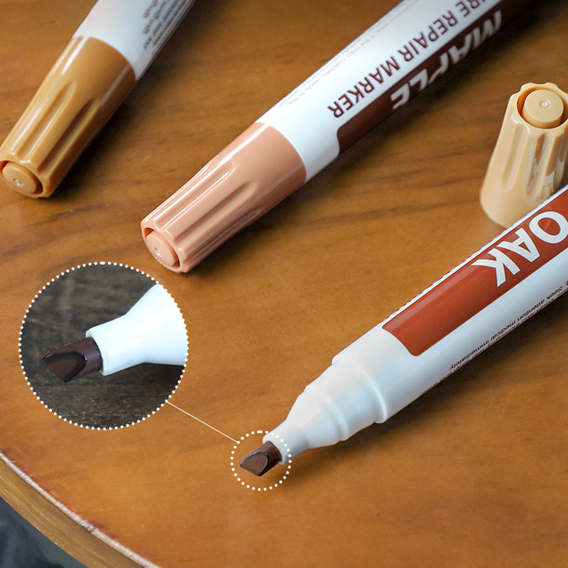 8 Colors Waterproof Furniture Touch Up Paint Tools Scratch Stain Paint Peeling Repair Marking Pen Large Capacity Marker Pen