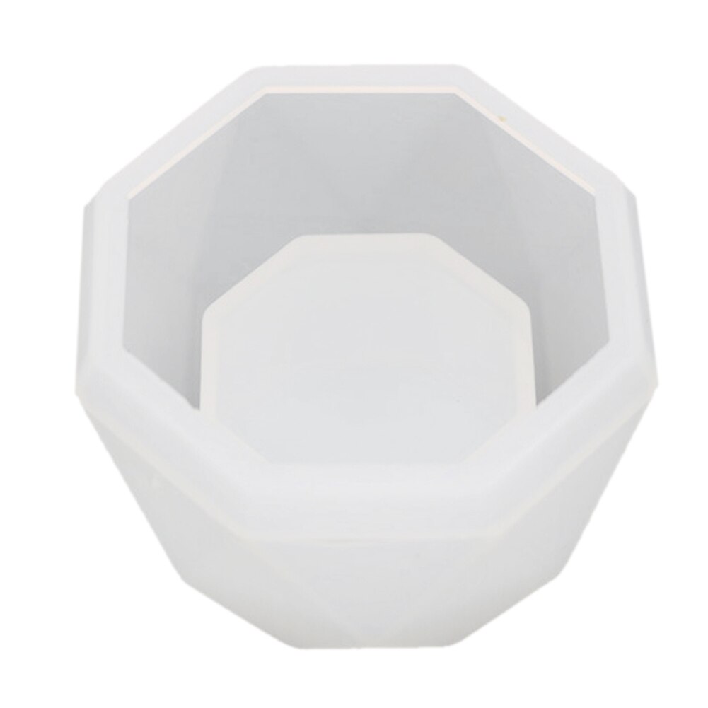 Silicone Molds for Cement Flower Pot Mold Reusable DIY Easy Demould Making Plants Pot Molds for Household Garden Grass Supply: C