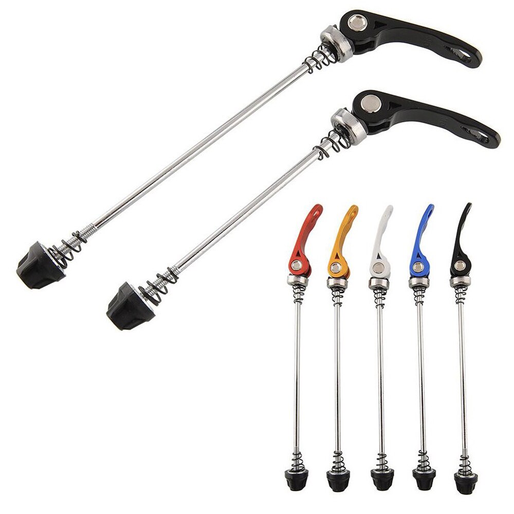 impostato di spiedini a sgancio rapido anteriore e posteriore per montagna bicicletta strada bicicletta spiedini a sgancio rapido impostato di alberi cavi