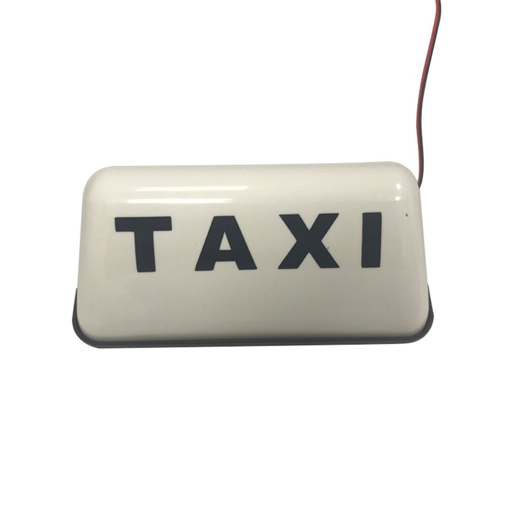 1 Uds. LED Taxi indicador de señal luces 12V impermeable LED lámpara de luz Taxi techo de la cabina: 400 White