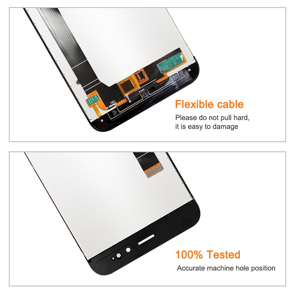 5.5'' MiA1 Lcd display For Xiaomi MiA1 Mi A1 LCD Display With Touch Screen Digitizer Screen Glass Panel For Xiaomi Mi A1 Mi5X