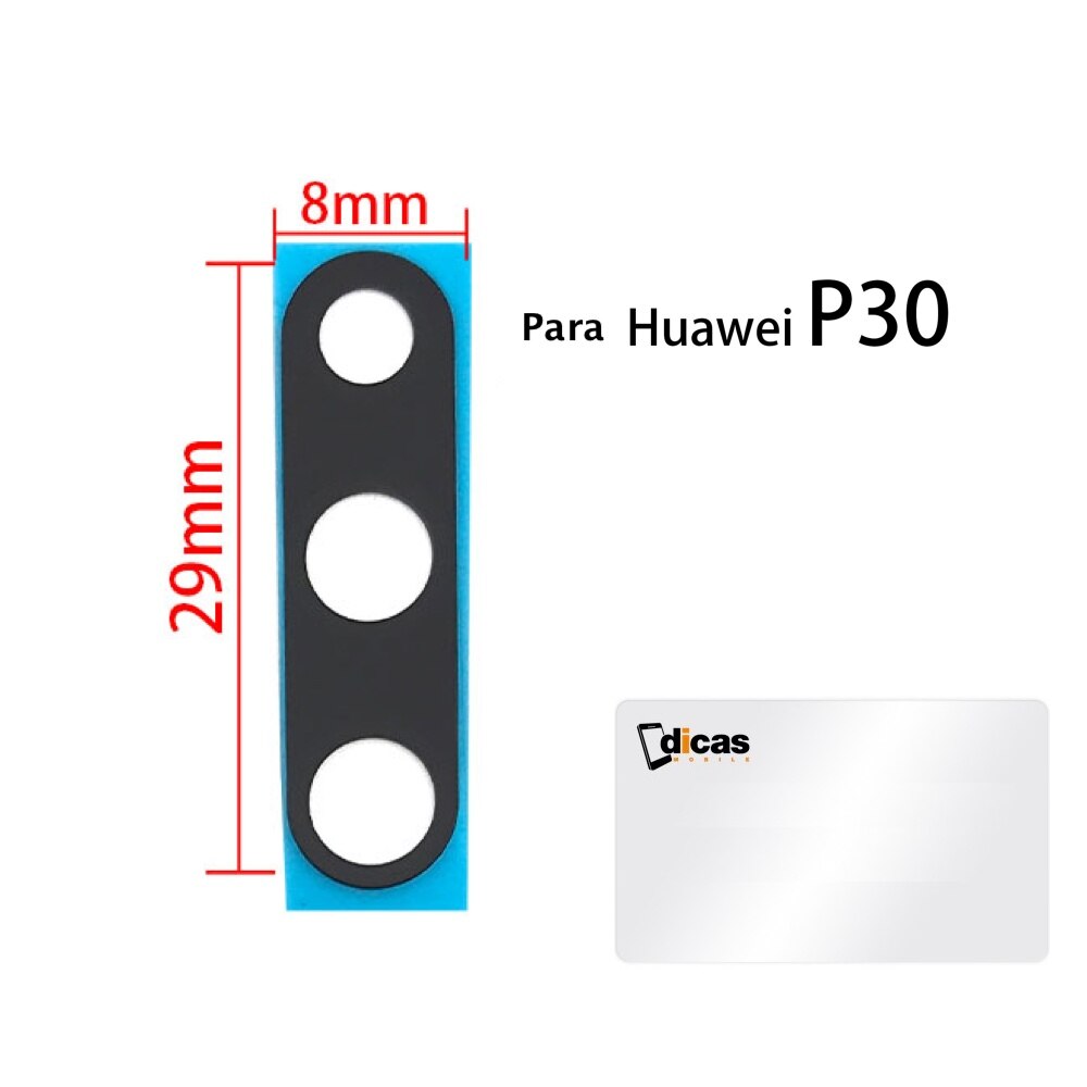 Rückfahrkamera Glaslinse für Huawei P30 / Lite / Profi Ersatz Kameraersatzobjektiv