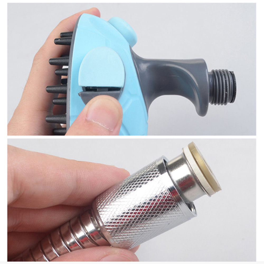 Pet Shower Sprayer Bathing Tool Combines Handheld Bathe Shampoo Massage Hair Automatic Shower Shower Head Cleaning Supplies