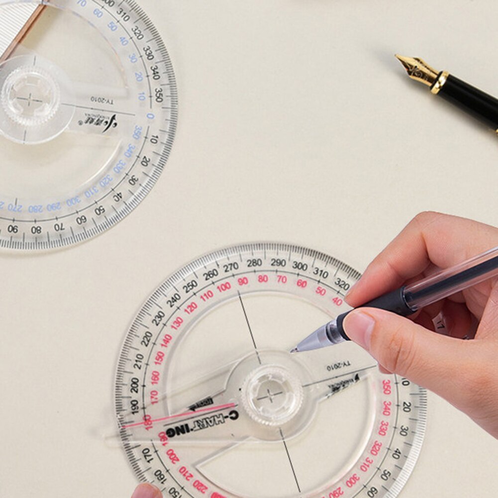 Measure Arm Ruler Gauge Tool Angle Engineer 360 Degree Protractor Angle Finder Woodworking Gadget Depth Measurement