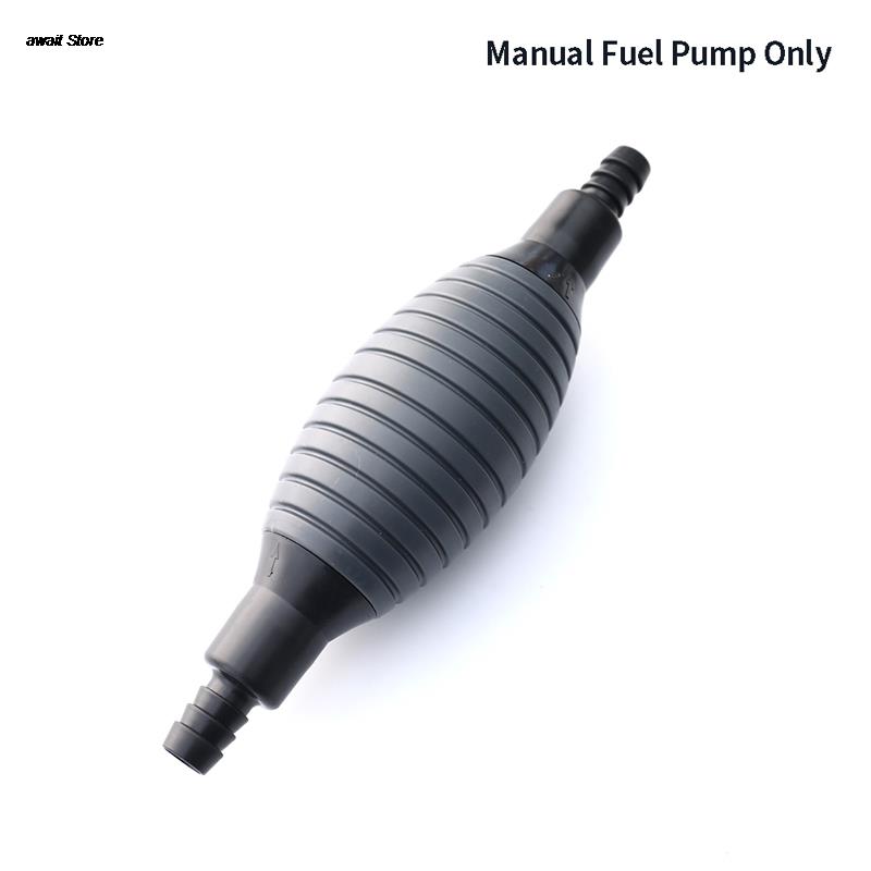 Universal Car Portable Manual Fuel Pump Transfer Hand Primer for Gas Gasoline: C