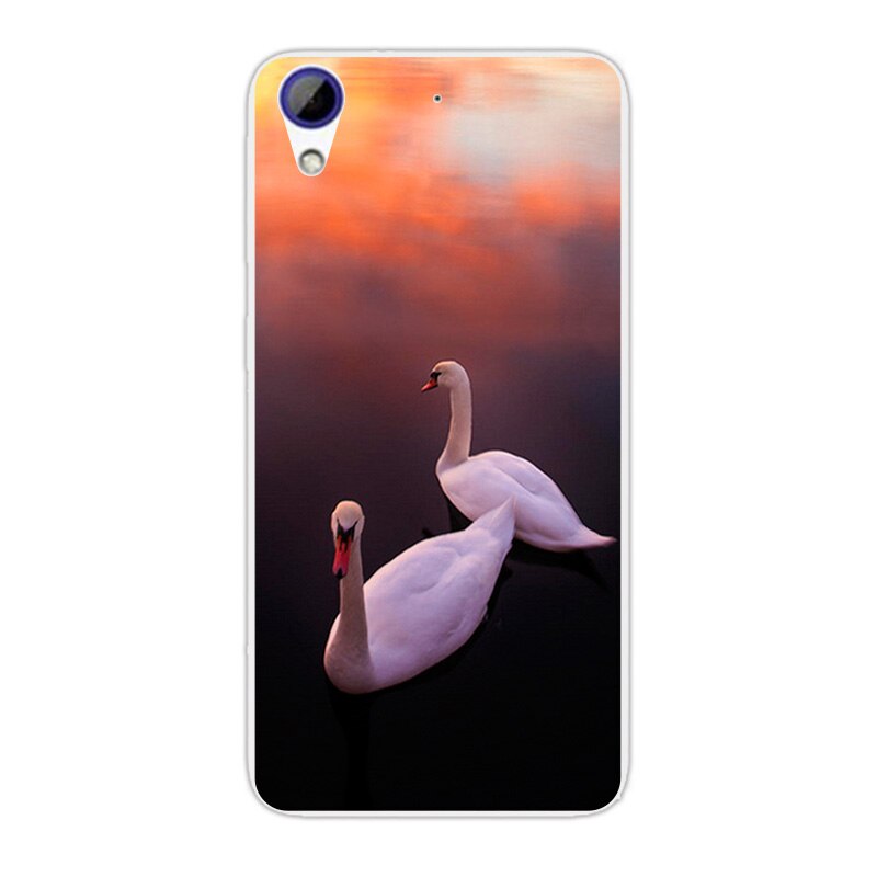 Voor htc 628 hoesje voor htc desire 628 /  htc desire 628 dual sim hoesje 5.0 " boterheldere zachte tpu-beschermer dunne hoes: 16