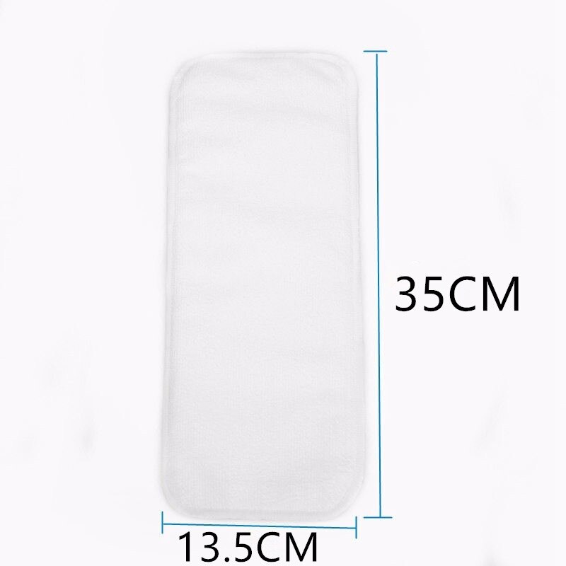 Inserti per pannolini in tessuto lavabile fodere per fasciatoio riutilizzabili a 3 strati in microfibra per inserti per pannolini