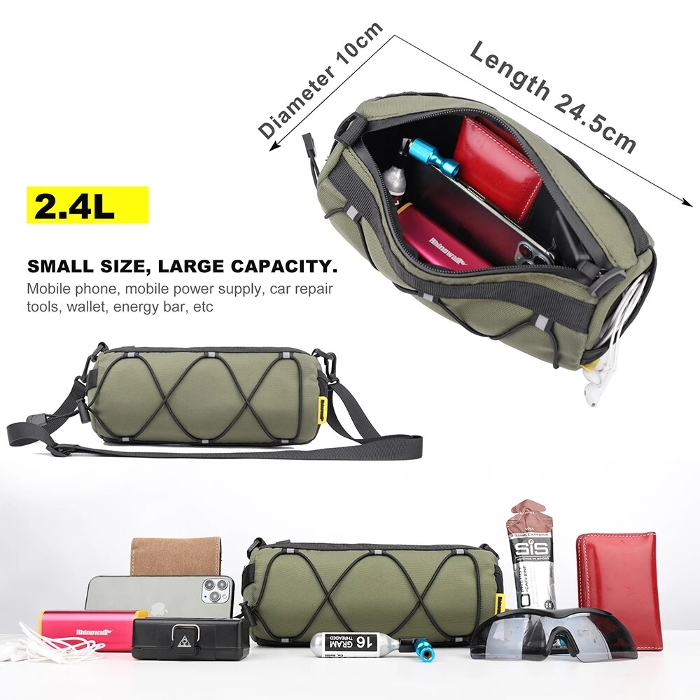 Rhinowalk sac de moto sac de vélo multifonctionnel moto selle sacs moto côté sac à outils porte bagages pare-chocs moteur