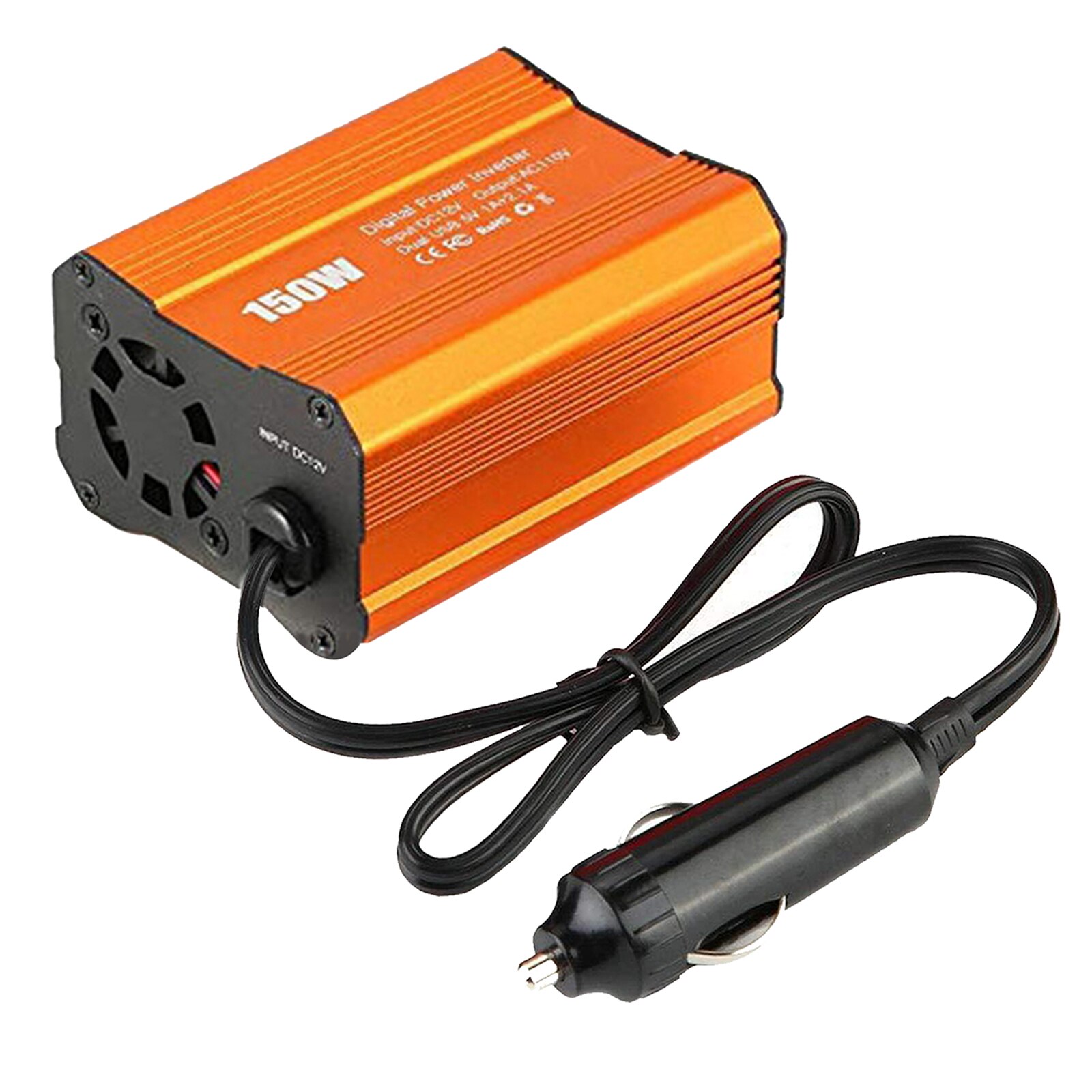 150W Car Power Inverter DC 12v to AC 110v Converter Dual USB Charger Adapter 150W Portable Auto