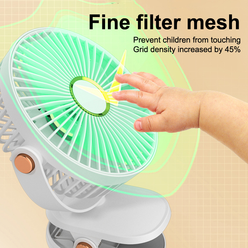 Portable Home Desktop Clip Fan Mini Electric Office Clamp Cooling Fans Student Dorm Bed Natural Wind Ventilation 220V