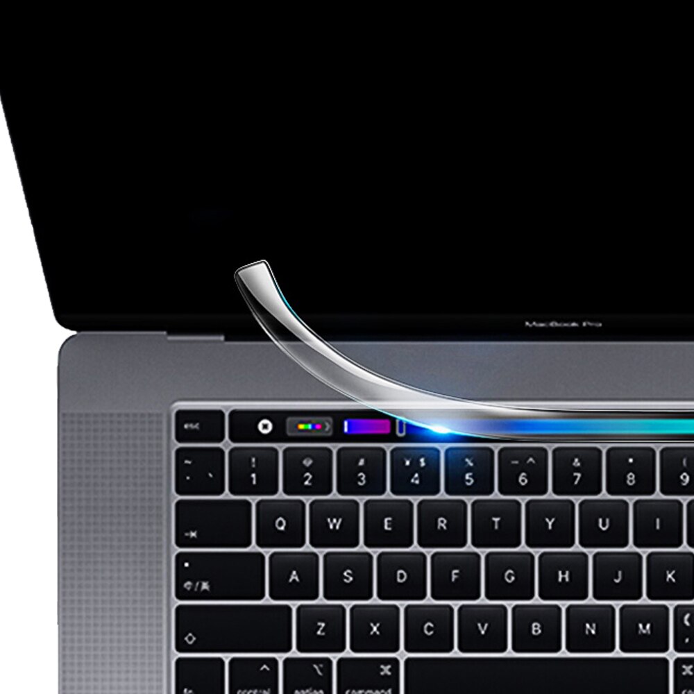 Touchbar folia ochronna naklejka na nowy Macbook zawodowiec 13 15 16 cal dotykowy pasek 2019/2020 zawodowiec A2289 A2251 A2141 A1990 A1707 A1706