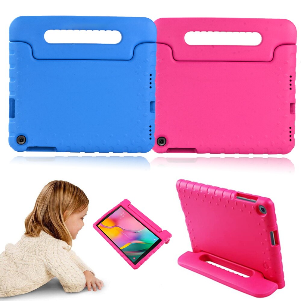 Childs Cover Voor Samsung Galaxy Tab Een 10.1 Eva Tablet Case Secure Houder Handvat Shield Voor Samsung SM-T510 SM-T515