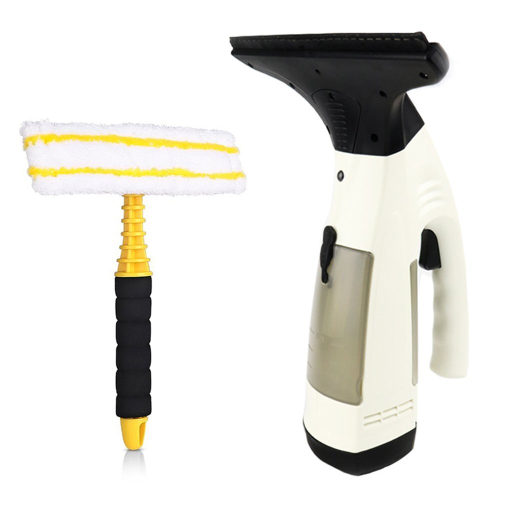 Glass Window Cleaner Electric Window Wiper Water Sprayer Hand Wiper Automatic Multifunctional Cleaning Tool: us