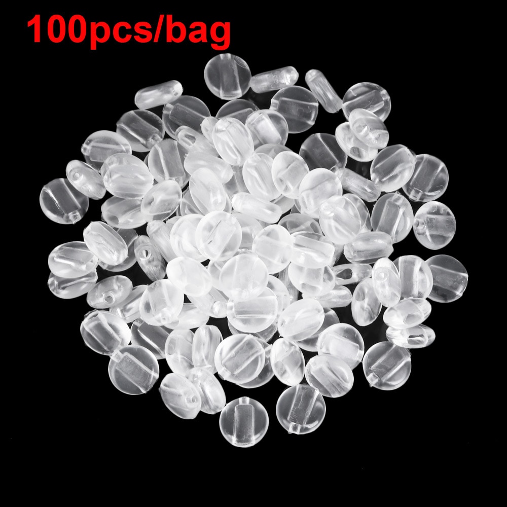 100 Stks/zak Plastic Platte Spiraal Gesp Verstelbare Kralen Anti-Slip Masker Gesp Elastische Band Cap Stopper Ear Koord Trekkoord knop