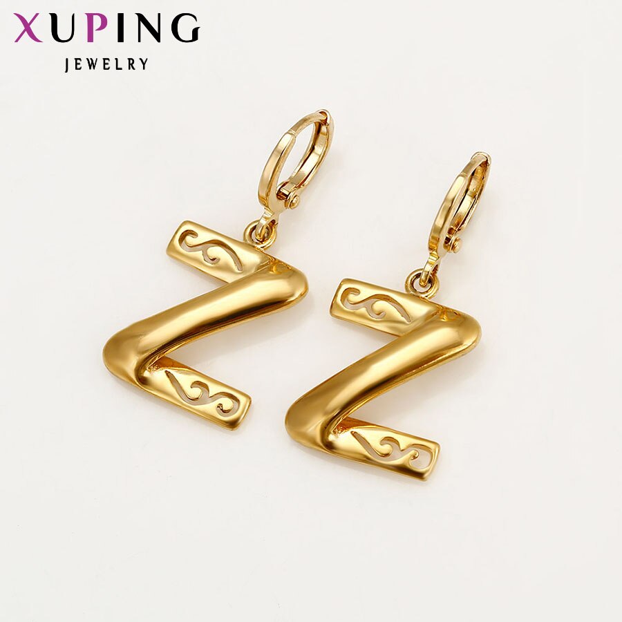 Xuping Setzt Neue Charme Frauen Gold Farbe Alphabet Schmuck Sets Große Förderung S26, 2-63232