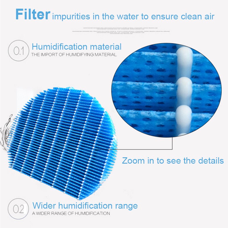 FZ-D40HFE FZ-D40DFE FZ-A61MFR/FZ-A60MFE HEPA filter&Carbon filter& humidifier filter Replacement For Sharp Air Purifier KC-D40E