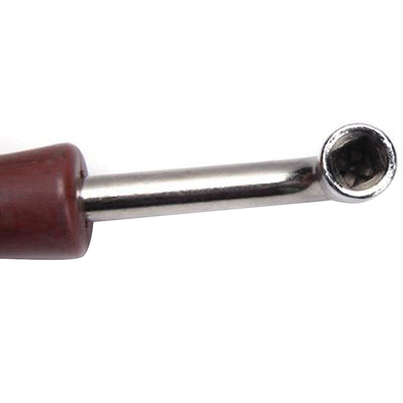 Clé D’Accordage Piano & Guzheng En L – Acier Inox + Plastique – Outil Pro 0,65 Cm – 16,5 Cm