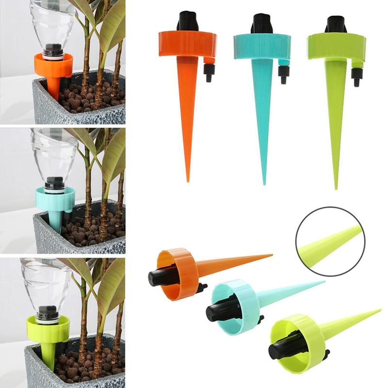 Bebedero automático ajustable, Gotero para las vacaciones, planta regadora, herramienta de riego automático, planta en maceta, artefacto de flor de riego Perezoso