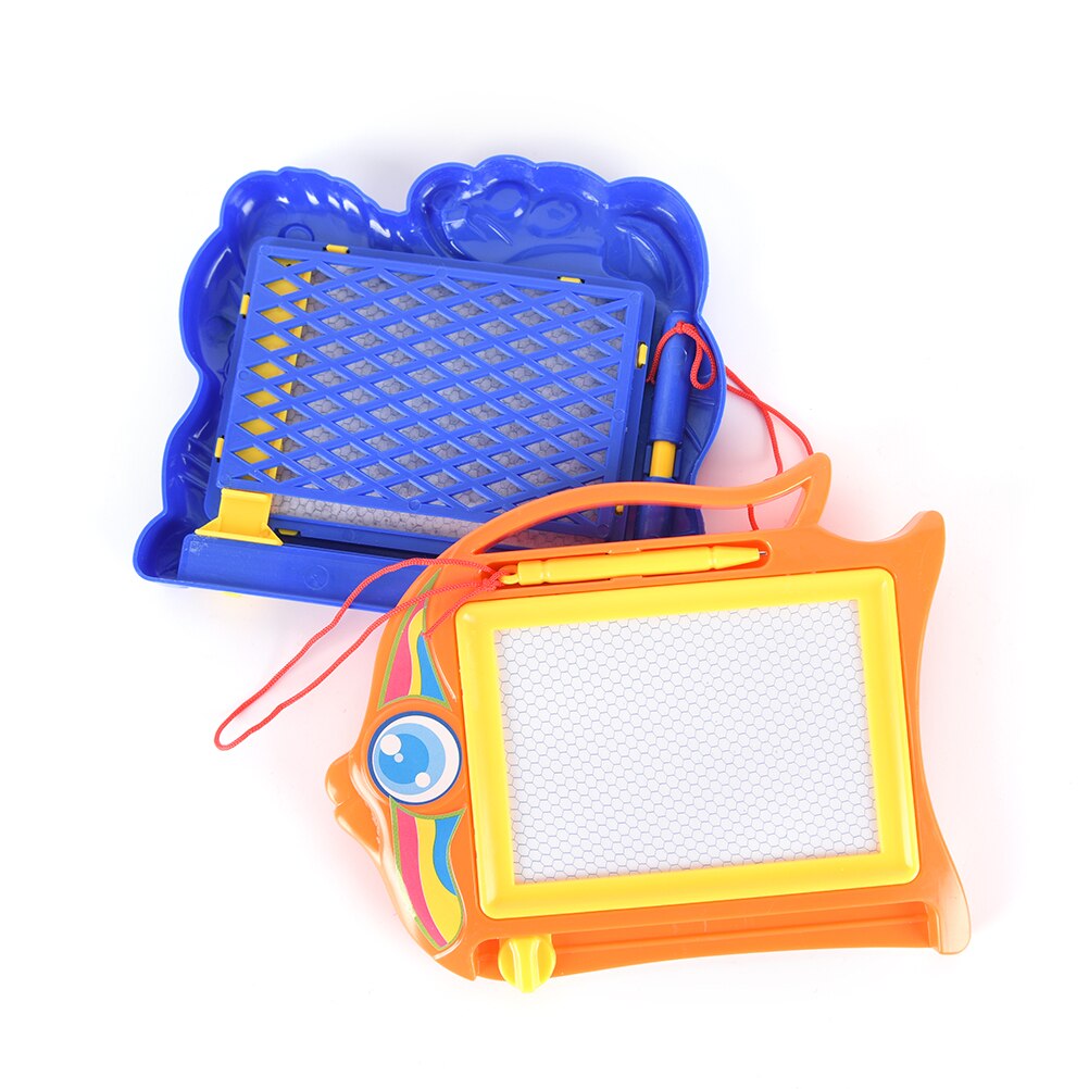 1 pièces 2 couleurs enfants peinture magnétique planche à dessin ensemble écriture Doodle pochoir apprentissage et éducation jouets loisirs pour les enfants