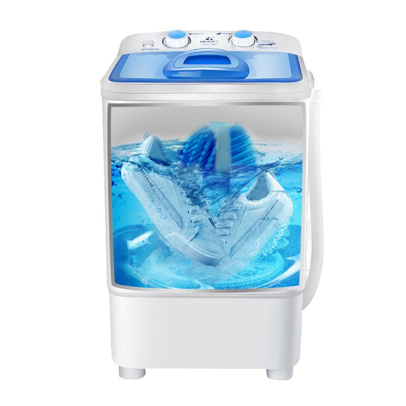 Lavadora de zapatos eléctrica pequeña, dispositivo portátil para dormitorio doméstico, 10 minutos de limpieza, máquina de cepillado de zapatos, artefacto Perezoso