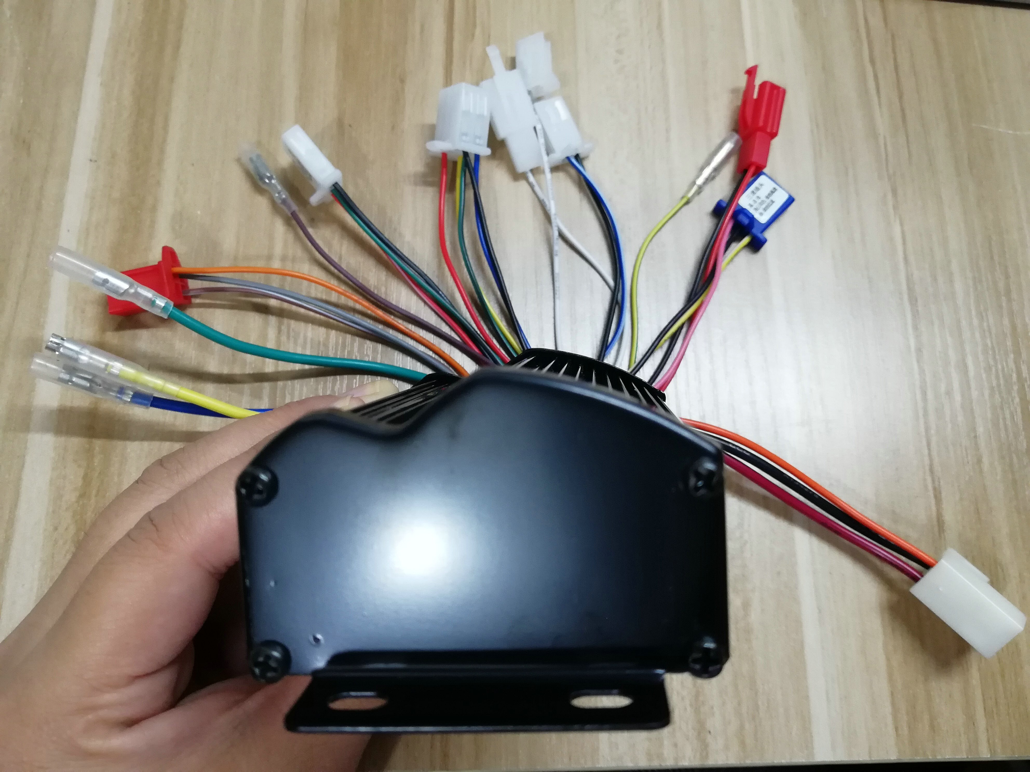 Controlador de onda sinusoidal de 36v48v60v64v30A, señal de velocidad YXT, accesorio para bicicleta eléctrica, triciclo, MTB, Scooter, monopatín, piezas Diy