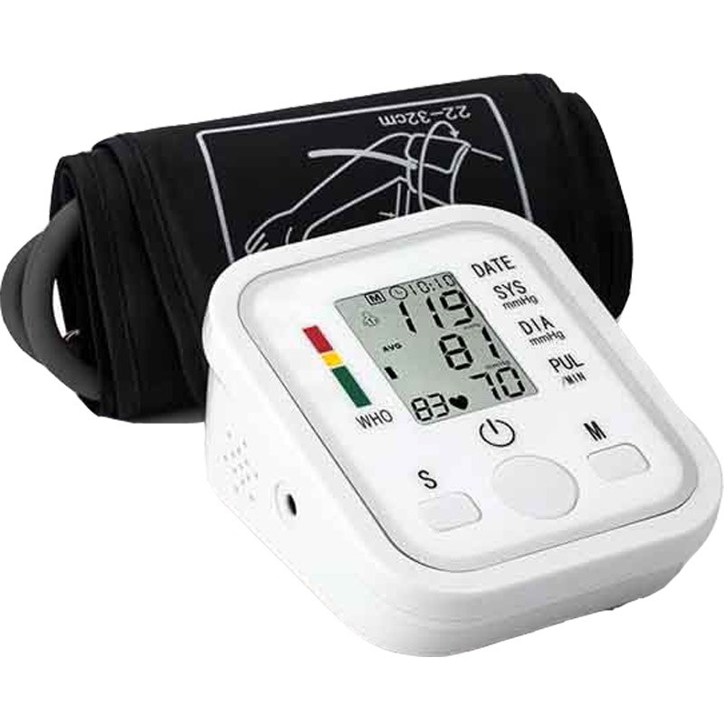 Automatische Digitale Arm Blutdruck Monitor BP Blutdruckmessgerät Manometer Meter Tonometer Für Sauerei Arterielle Druck: Nein Stimme Nein Kabel