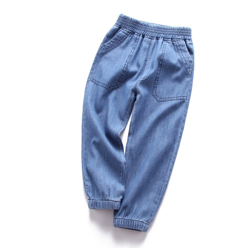 Jeans de Cowboy pour bébés filles | Vêtements en Denim, taille élastique, pour enfants de 2-3-4-5-6 ans,