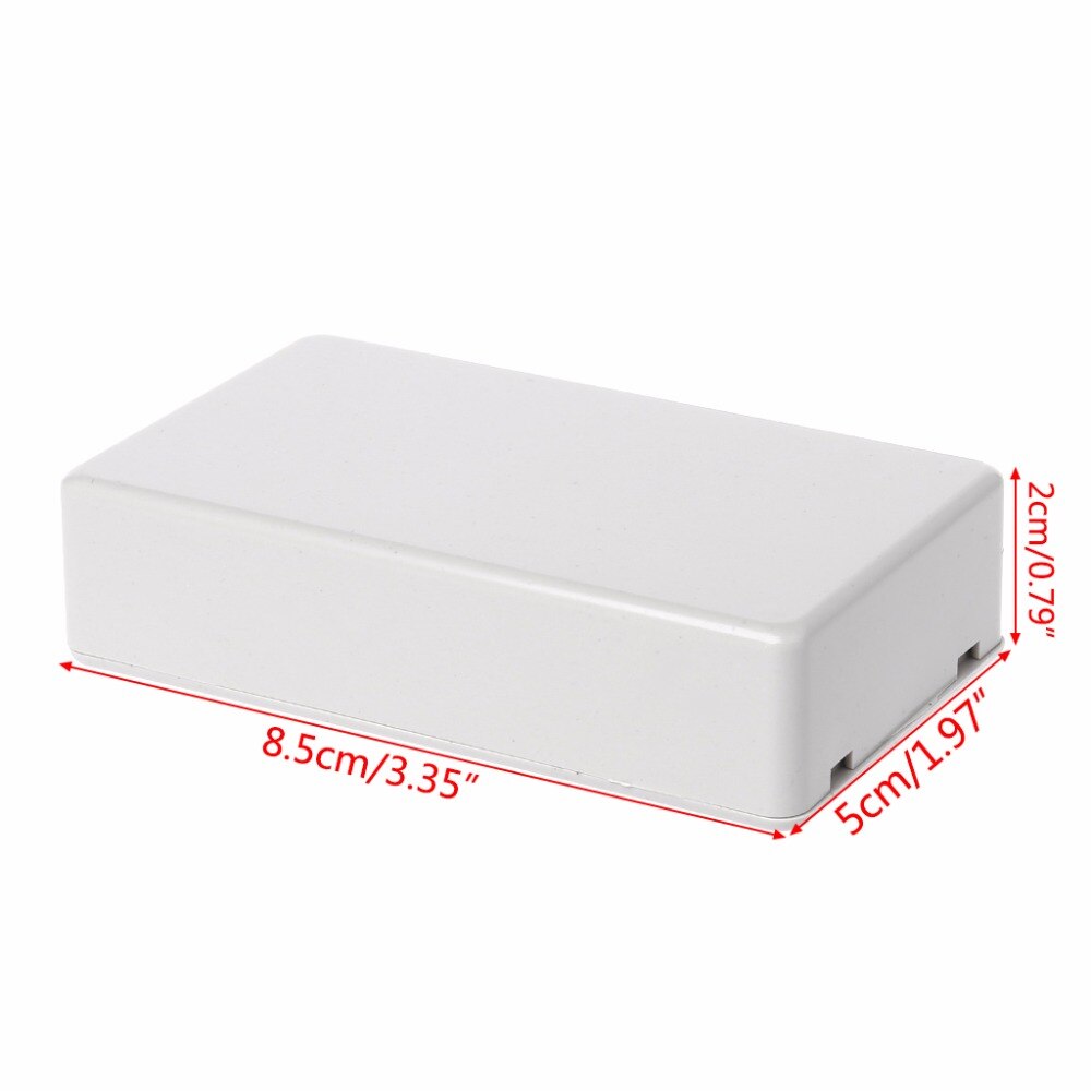 Plastic Electronics Project Box Enclosure Case 3.34"L x 1.96"W x 0.83"H