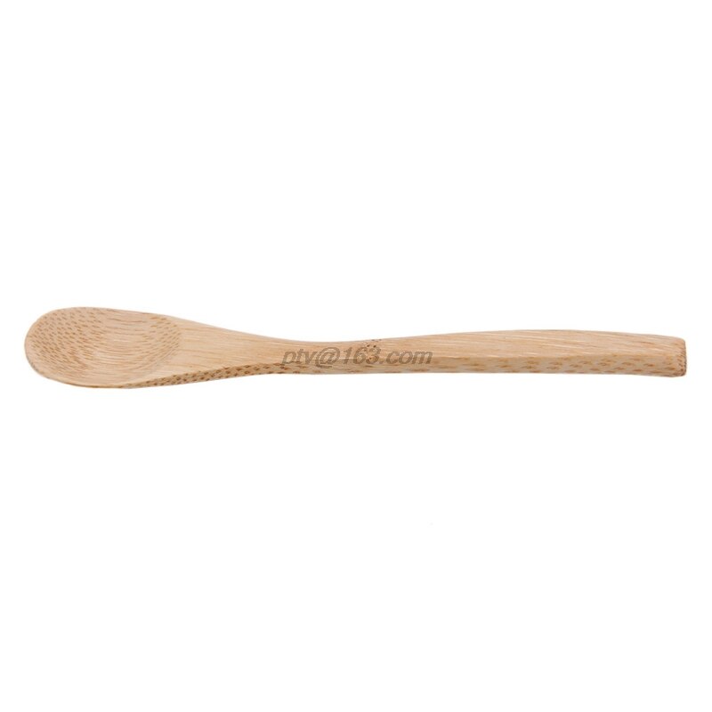 6 pièces ensemble bambou en bois ustensile cuisine cuisine outils cuillère spatule mélange