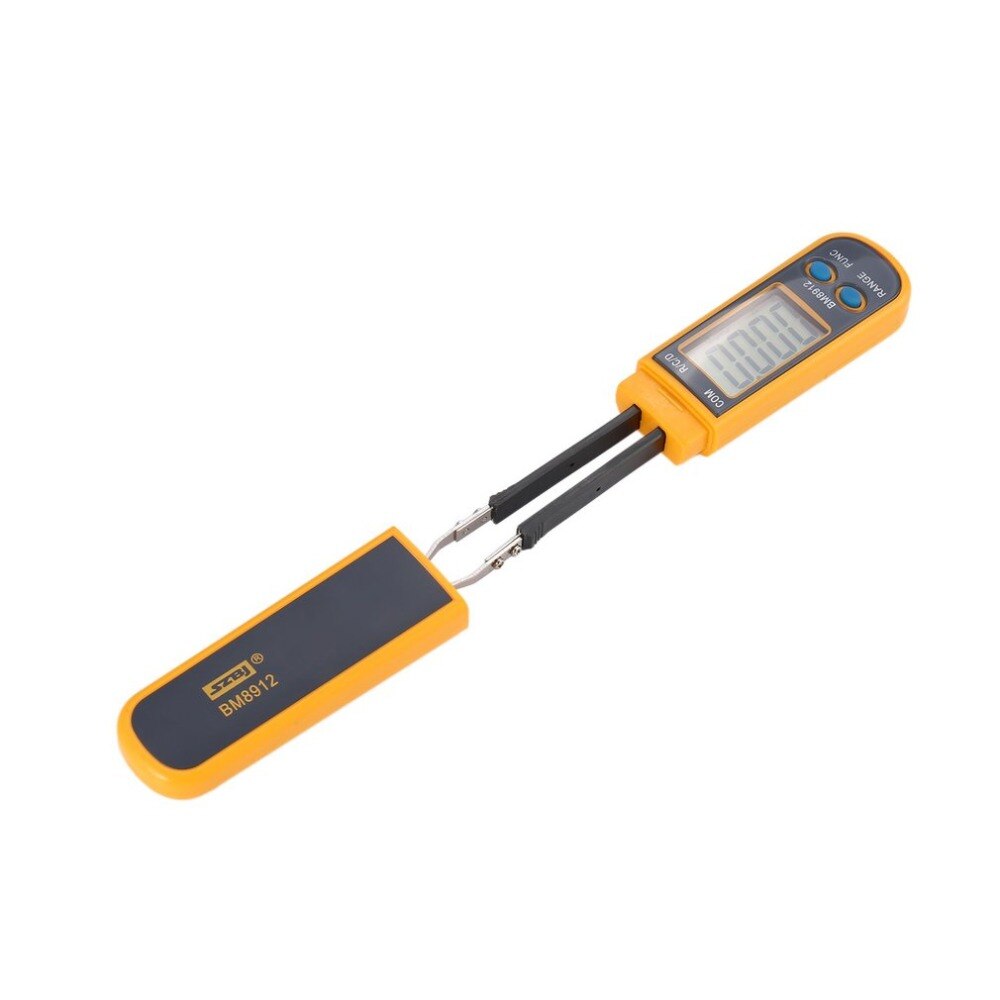 Bm8912 smd smd tester modstand kapacitansdiode digitalt multimeter mini meter probe test klip pincet automatisk scanning