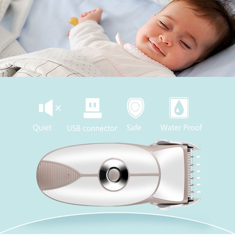 Quiet Baby Electric Hair Clipper Clippers Trimmer waterproof Body Hair Cut Machine Removal Kit Waterproof Mustache Beard Razor