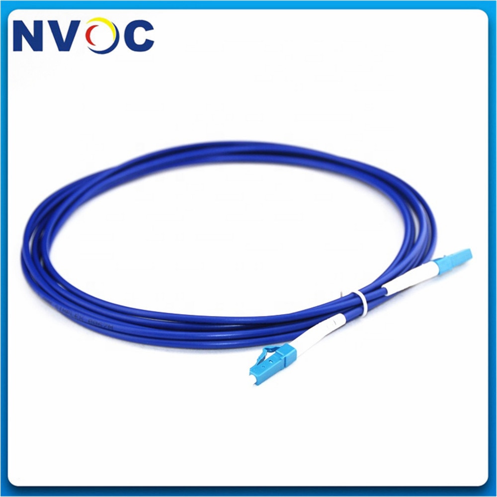 50M Gepanzerte Patchkabel Simplex SM SC LC FC ST Gepanzerte PVC FTTH Jumper 1Ader 50Meter optische Faser Singlemode-kabel