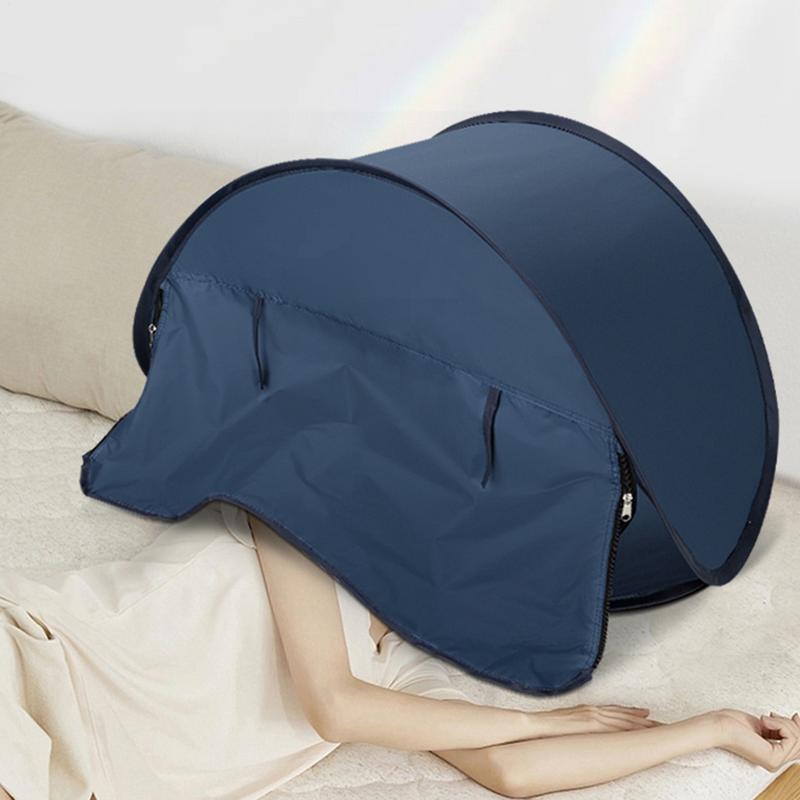 Head Shade Tent Instant Beach Tent Head Shade Protection Canopy Face Head Shade Protection Tent Portable Breathable Small Tent