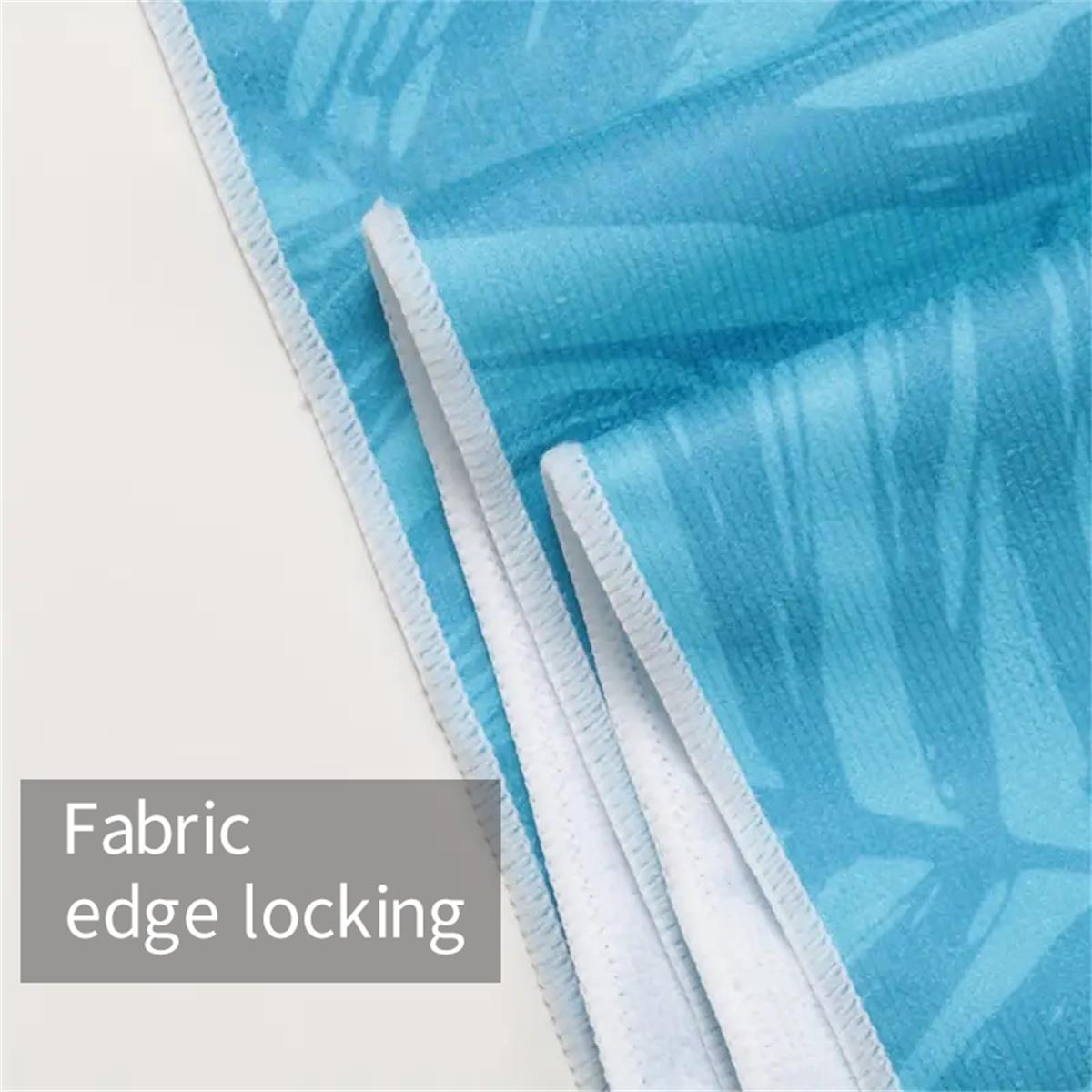 1pc Boheemse grote strandlaken, gestreepte bloemliefde bedrukte badhanddoek, buitenzwemmen, , camping strandlaken