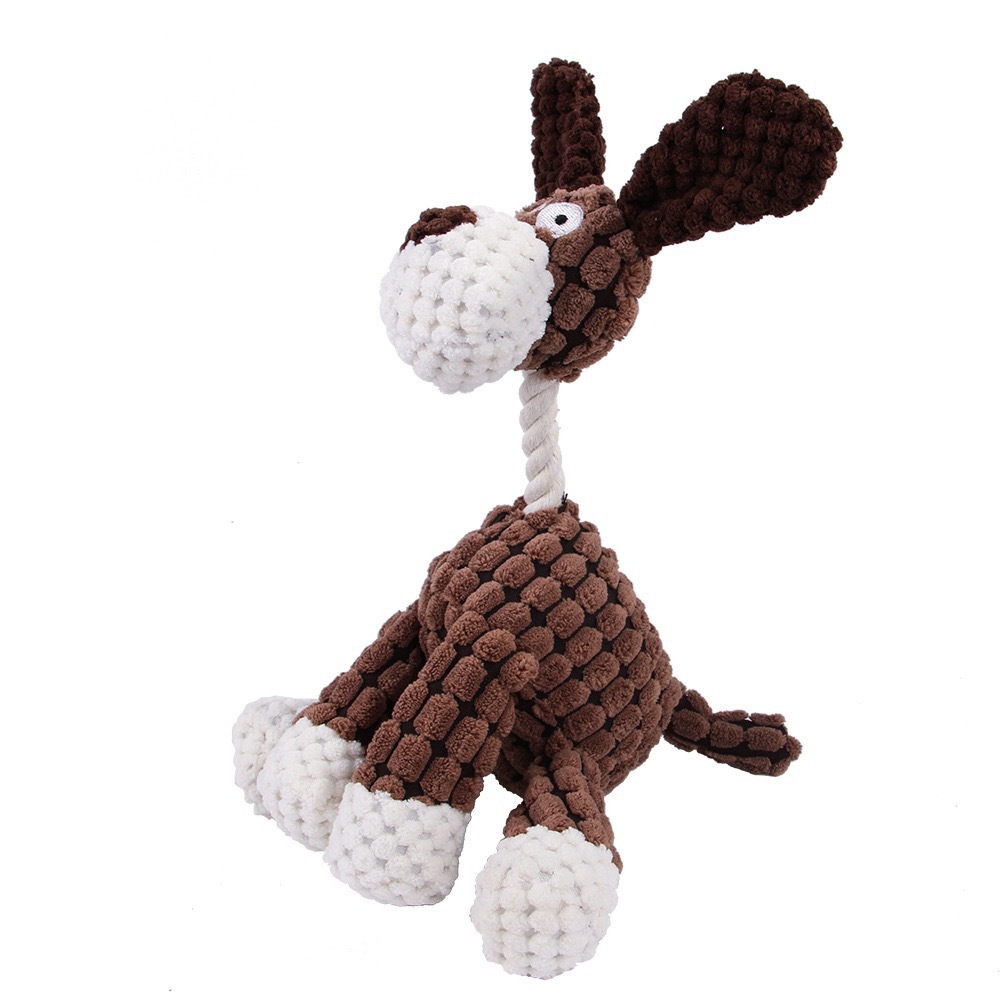 Chien Sondage Jouet Molaire Formation Interactive Maïs Grain Âne Fournitures Pour Animaux De Compagnie Sûr Et Inoffensif: Chocolat