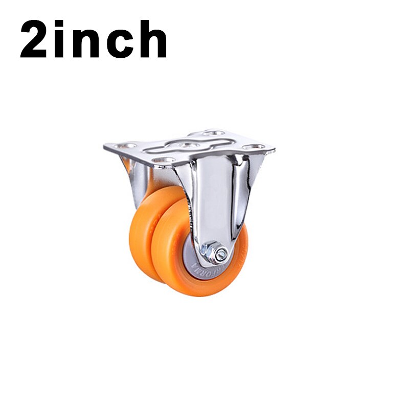 4 stuks Heavy Duty Nylon Level Adjustment Caster GD-40F Industrieel