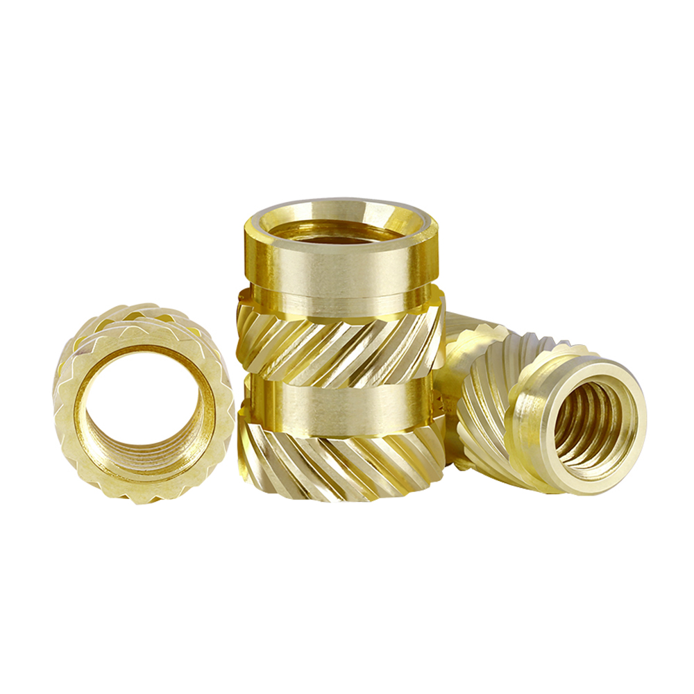 KINGROON 50 sztuk 100 sztuk M3 M5 M6 gwint radełkowany mosiądz gwintowane ciepła zestaw żaroodporne wkładka Embedment nakrętka robić części drukarki 3D