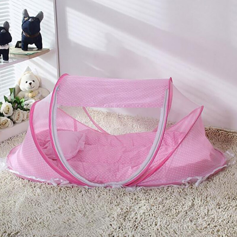 3 pçs/set Bebê Mosquito Net Bebê Recém-nascido Malha Decoração Crianças Dormindo Cesta Berço Colchão da Cama Dobrável Redes YAN002