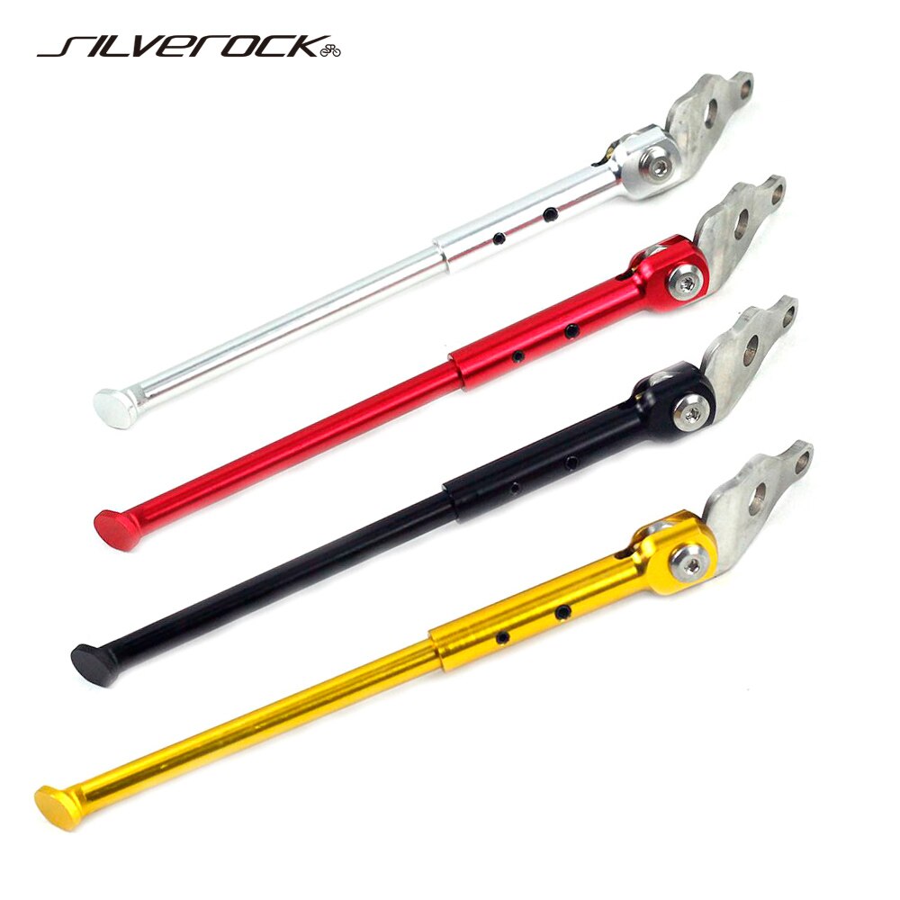 Silverock Legierung Fahrrad Ständer 16 "349 Parkplatz Stehen für Brompton Hechte 3 sechzig Trifold Hinterachse trete Stehen Seite standaard