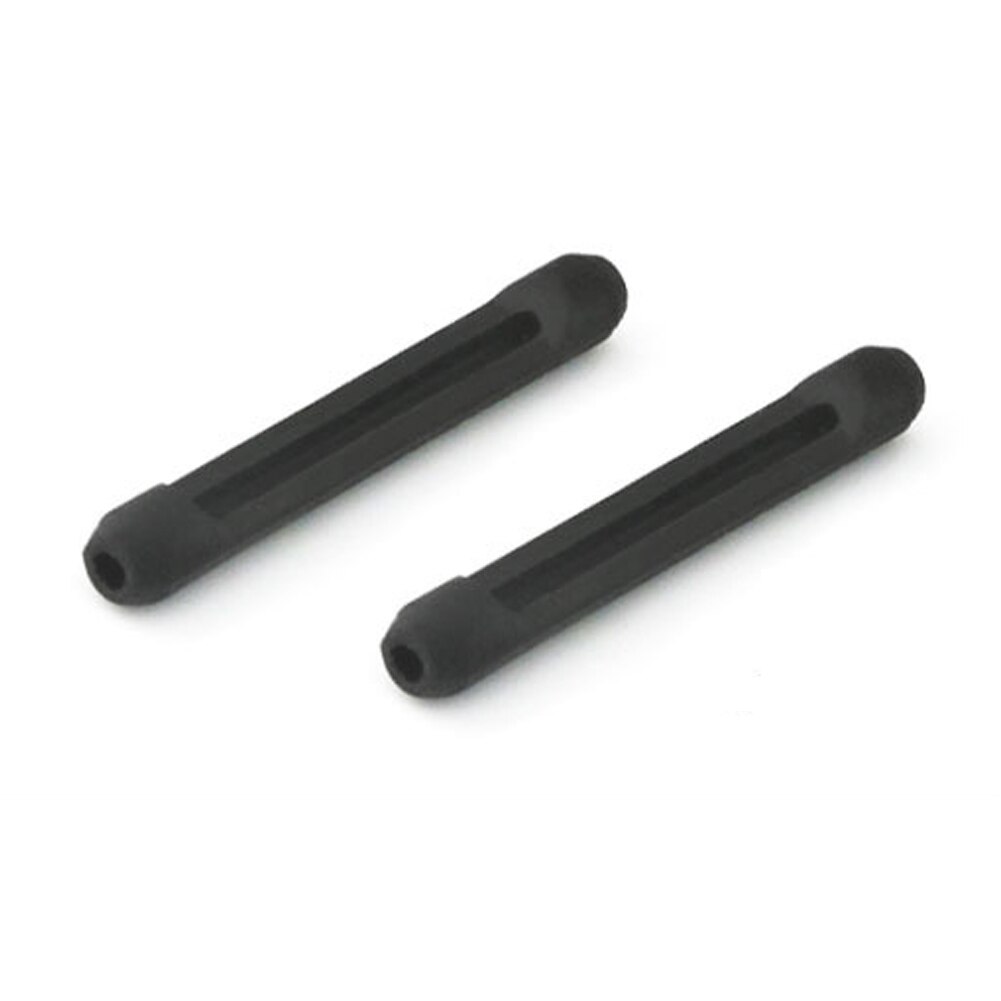 Silicone anti deslizamento orelha gancho óculos aperto perna miopia óculos esportes apertos fixos óculos de leitura óculos de sol acessórios: Black