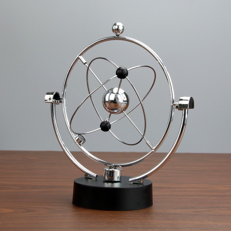 Newton Slinger Balans Bal Roterende Perpetual Motion Fysieke Science Pendulum Toy Natuurkunde Tumbler Craft Thuis Decortion: A1