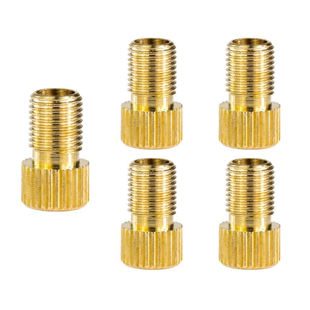 Bicycle Valve Adapter Dv & Sv (dunlop & French Valve) To Av (car Valve) With Rin Велосипедные Аксесуары: E