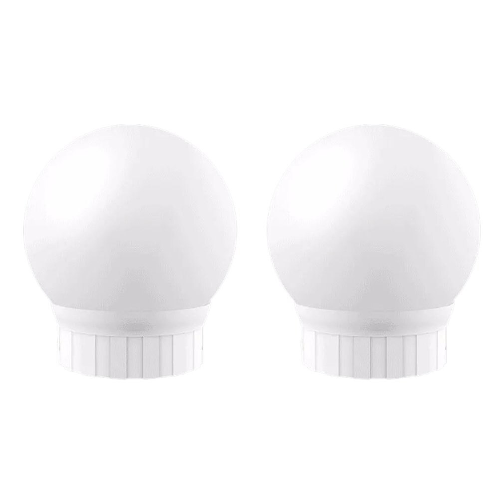 LED 12V Makeup Mirror Light Bulb Hollywood Vanity Lights Stepless Dimmable Wall Lamp 6 10 14Bulbs Kit for Dressing Table: Nature White 2pcs