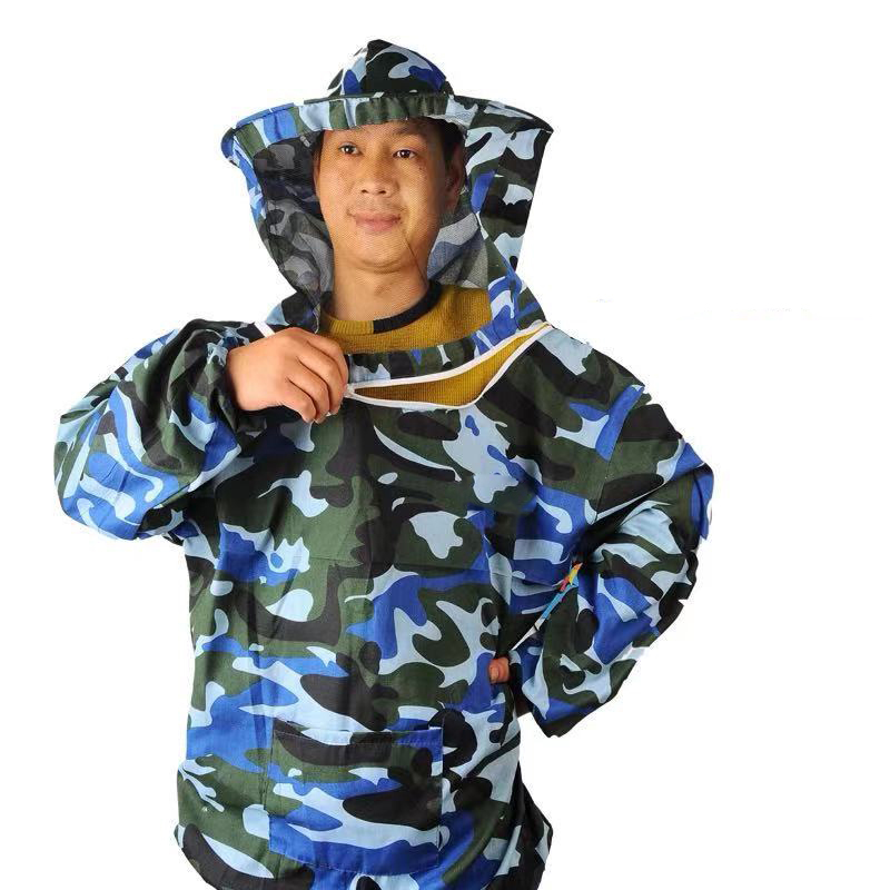 Ropa protectora de abejas, traje de apicultura para apicultor, ropa de apicultura, herramientas de Apicultura: Verde claro