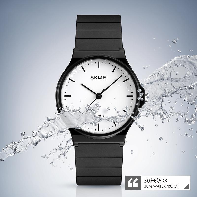 SKMEI Simple Women Men Watches Personality Teens 3bar Waterproof Quartz Wristatches Ladies Mes Relogio Feminino 1419