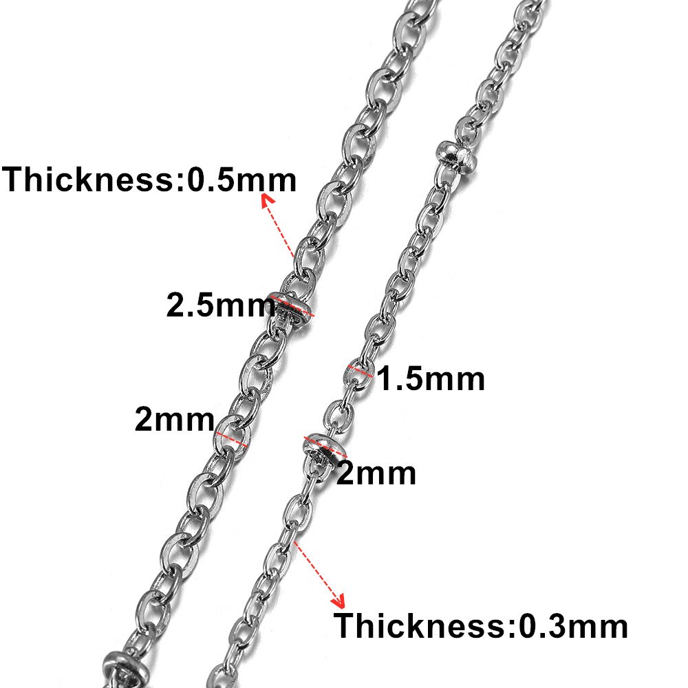 5 Meter Koperen Twisted Kettingen Kralen Kabel Link Clip Kralen Ketting Voor Diy Enkelbandje Kettingen Armband Sieraden Maken Levert